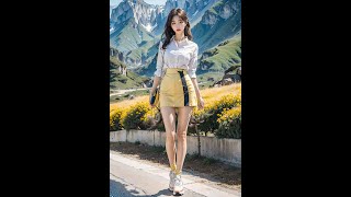 AI LOOKBOOK  둘레길 걷기  [4k Ai]