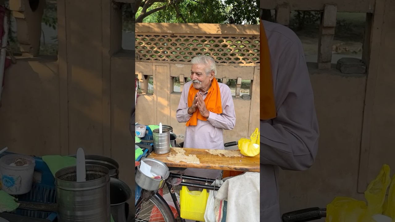 90 Year Old Young Man Selling Paneer Bhel in Amritsar 