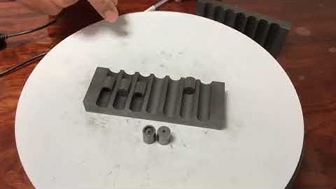 Graphite sintering mold