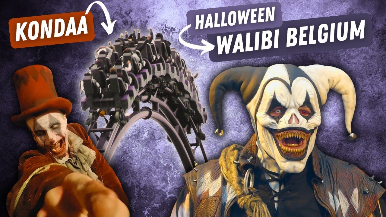🎢Un parc d'attractions à visiter ABSOLUMENT pour HALLOWEEN 🎃 Walibi Belgium