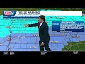 Iowa weather: Freeze warning for northern half of Iowa, frost advisory for southern half