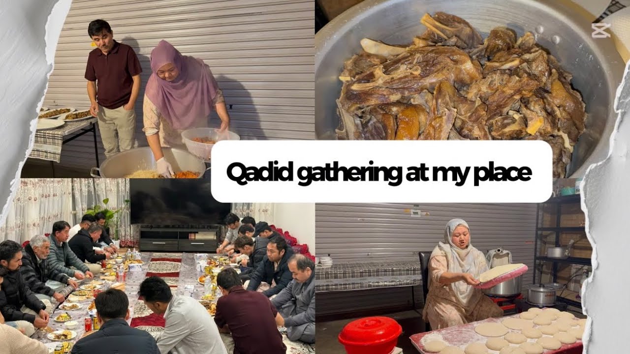Qadid gathering at my place with in-laws🫶🏻| مهمانی قدید در خانه خودم برای خانواده همسرم🇦🇺