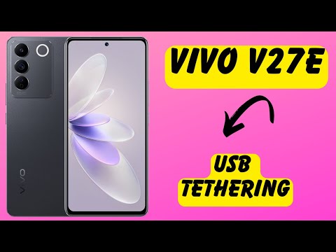 Vivo V27E USB Tethering || USB not connected || USB Debugging