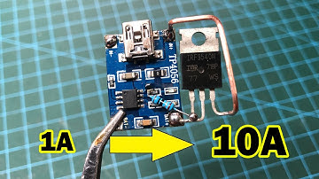 Increase charging current TP4056