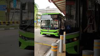[BYD On 153] SBST BRAND NEW BYD BC12A04 On 153 Departing At Bukit Merah Bus Interchange [SG3206S]