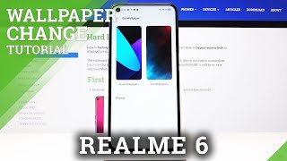 How to Change Wallpaper in REALME 6 – Desktop Update / Change Wallpaper screenshot 2