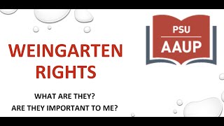 Weingarten Rights