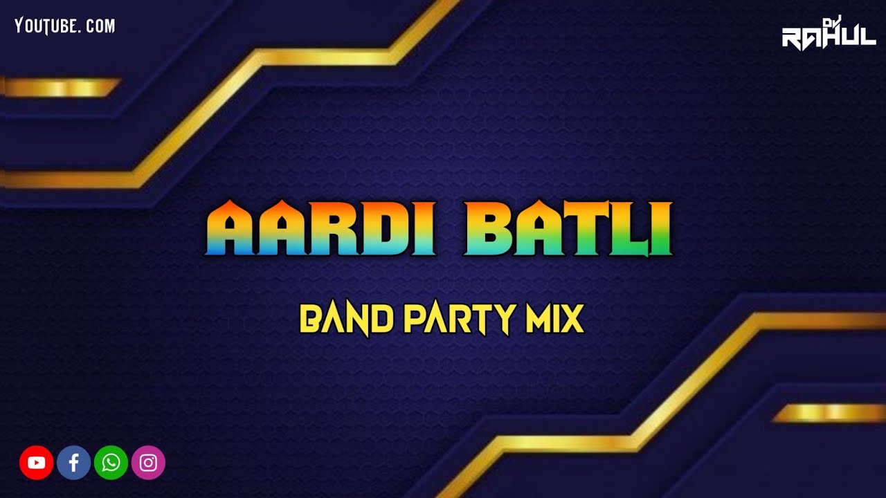 AARDI BATLI BAND PARTY MIX 2022 DJ JATIN FT. DJ MAYUR YouTube