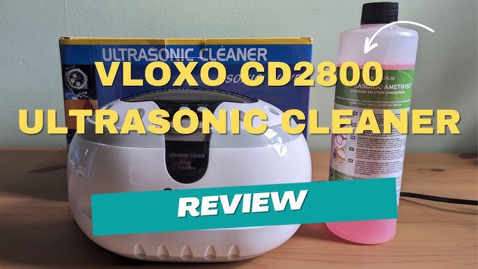 CD2800 Professional Ultrasonic Jewelry & Eyeglass Cleaner