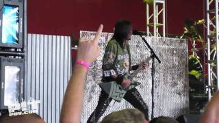 FIVE FINGER DEATH PUNCH • Never Enough • Rockstar Mayhem Fest • Dallas • Texas • 2010