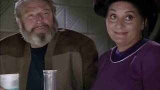 Guinan Asks Worf Parents Why They Never Gave Him Prune Juice