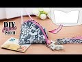 DIY SMALL DUMPLING COIN PURSE BAG TUTORIAL // Mini Zipper Pouch Wallet Design Fast Making