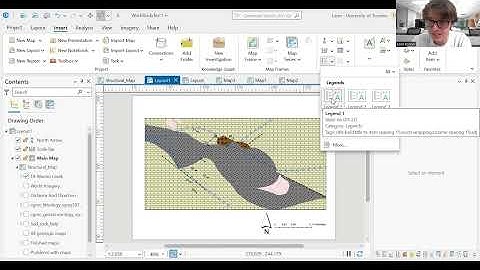 How to go from digitized data to a final map in ARC GIS