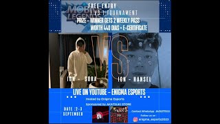 1 🆚 1  3rd Place And Final Live stream | Enigma e-sports | Akatsuki Store | #MLBB screenshot 4