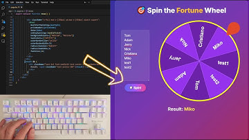 ASMR Programming – Build a Fortune Wheel App (No Talking)