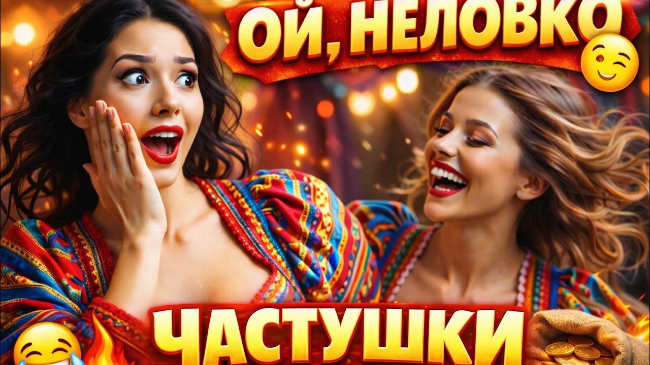 Ой, неловко! 😅 Частушки, которые стыдно петь