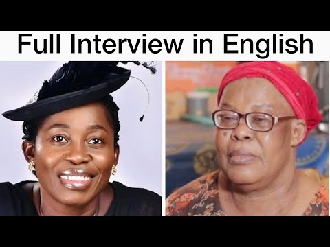 THE ENGLISH INTERVIEW OF OSINACHI NWACHUKWU's MOTHER #osinachinwachukwu #osinachi