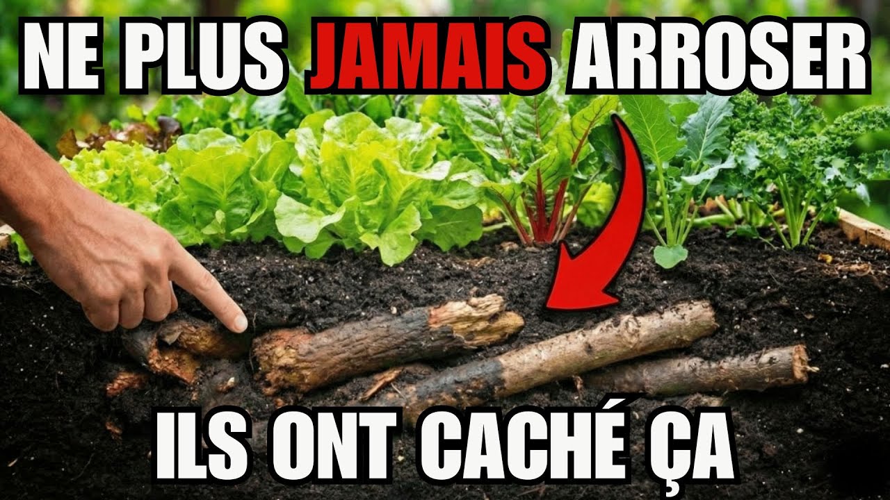 Technique du “jardin paresseux” qui s’arrose seul pendant des décennies — pourquoi oubliée ?