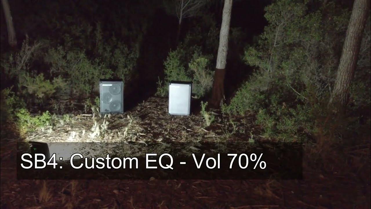 Soundboks 4 VS Soundboks 3 Sound test YouTube