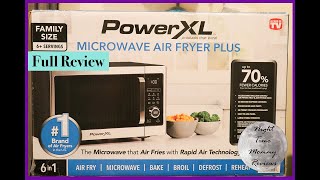 NEW! Power XL Microwave Air Fryer Plus Review 