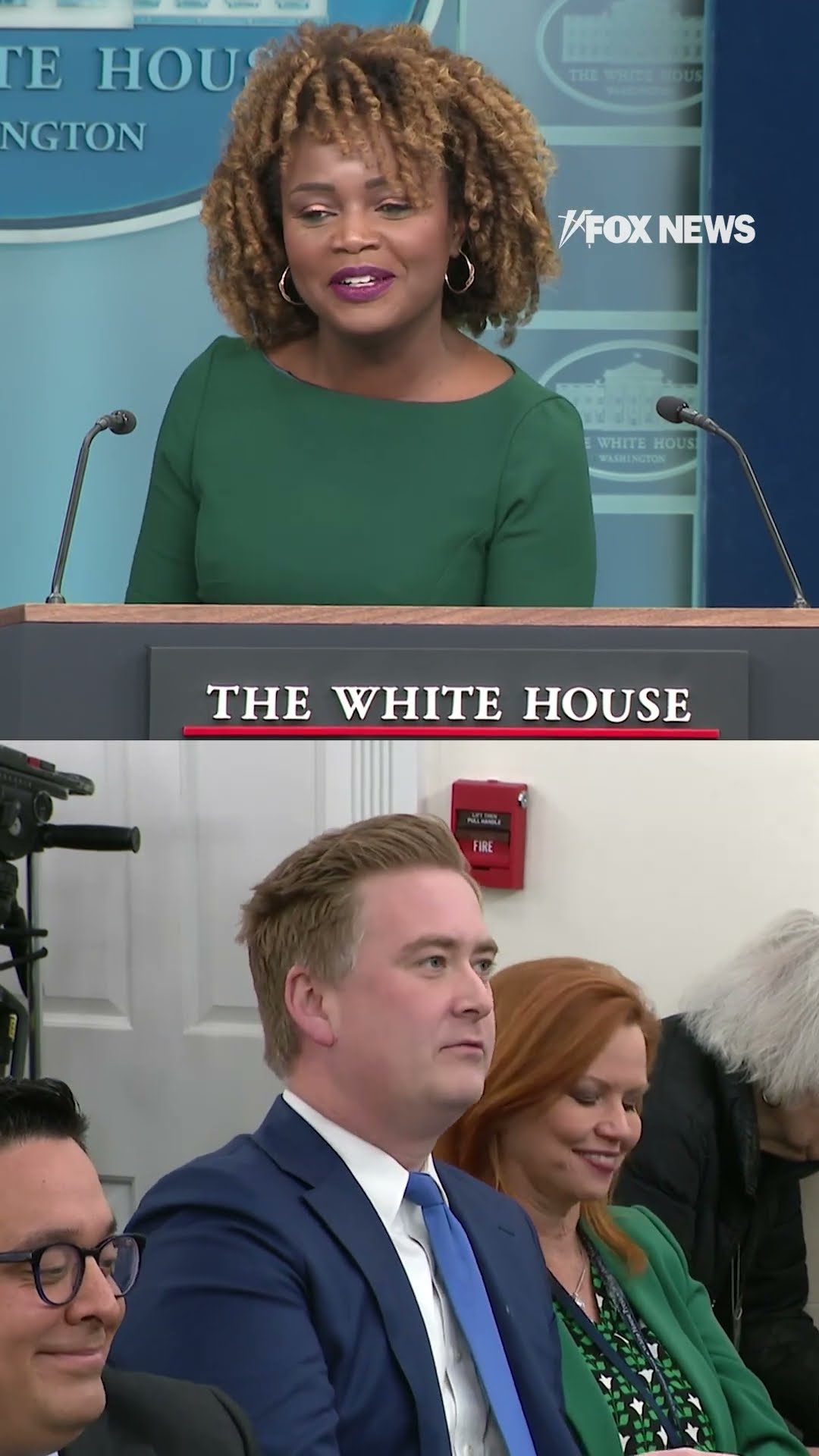 Fox News' Peter Doocy thanks KJP after years of briefing room clashes