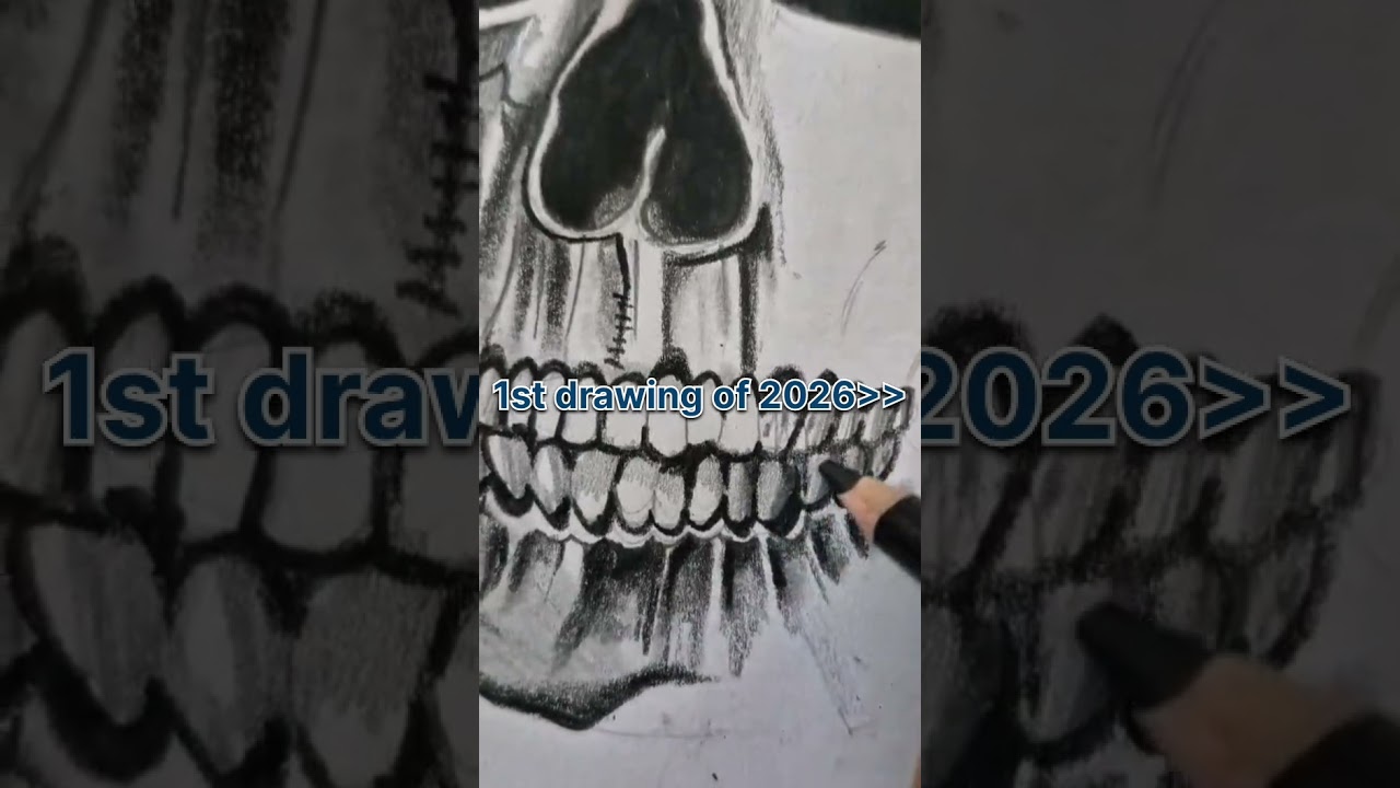 First drawing of 2026 💀  