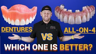 Dentures vs. Snap in Dentures vs. ALL on 4 ® Bridge