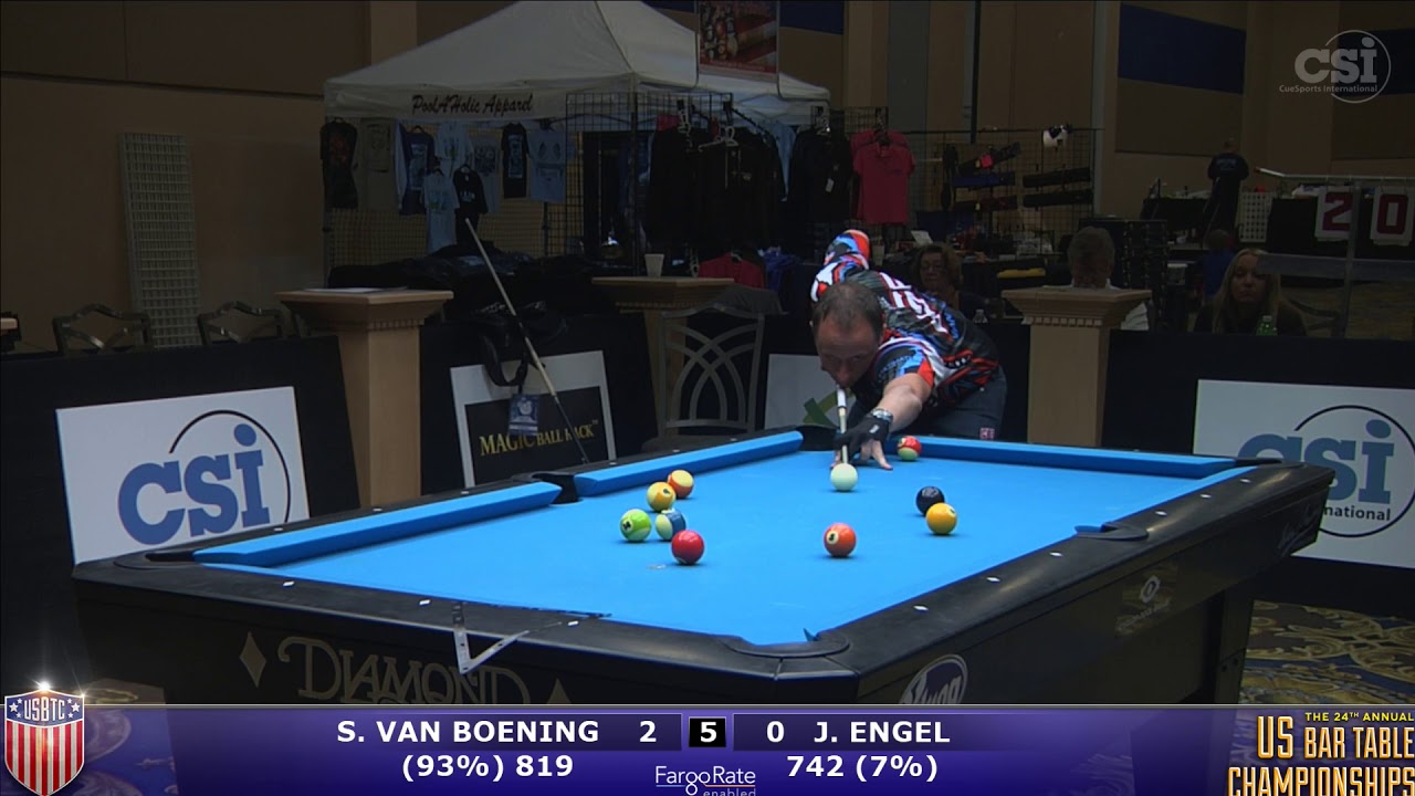 2017 Us Bar Table Championships 8 Ball Shane Van Boening Vs Jesse