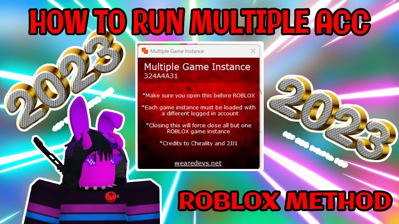 How to open multiple Roblox games at once! 🔗 : r/robloxhackers