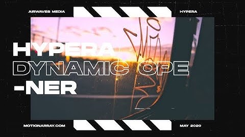 Hypera - Dynamic Opener Premiere Pro Templates