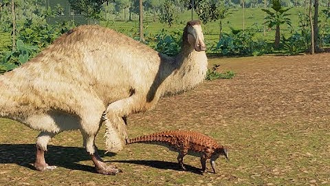 Day 83 of adding a Deinocheirus to this park until they