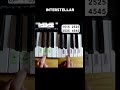 تعلم عزف موسيقى فيلم Interstellar بطريقة بسيطة بيانو Piano تعليم Pianotutorial Interstellar 