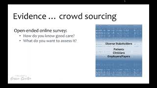 Primary Care Measurement  What’s Working and What’s Not