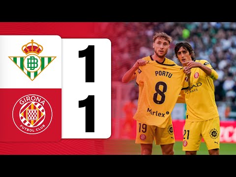 REAL BETIS 1-1 GIRONA FC | LALIGA EA SPORTS 2025/26 J13 | GIRONA FC