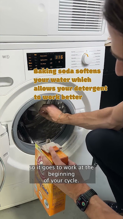 Stop Mixing Baking Soda & Vinegar - Laundry Tips