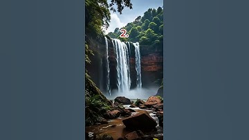 Which Waterfall Would You Choose To Relax #aesthetic #aurora #travel #vibes #relaxing #chill #relax