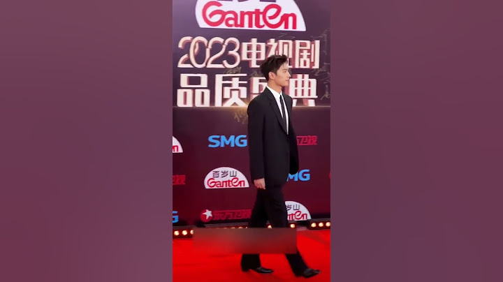 #杨洋 红毯太自如了，西装太帅了！
