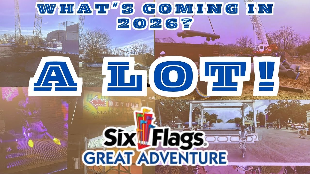 Что нового в Six Flags Great Adventure в 2026 году? || Анализ презентации EastCoaster 2026
