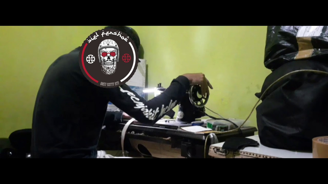 Membuat busa pipi helm balancebike sepeda keseimbangan anak balita