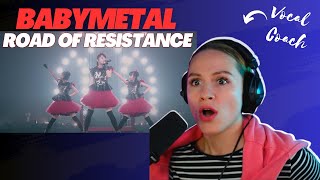 BABYMETAL - Road of Resistance | Vocal Reaction