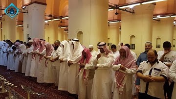 تلاوة من صلاة التراويح لفضيلة الشيخ / عبد الله القرافي  ، من السور : الرعد وإبراهيم والحجر 1437/9/16