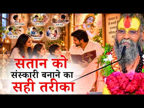 संतान को संस्कारी बनाने का सही तरीका || श्री राजेंद्र दास जी महाराज || Ishwar TV