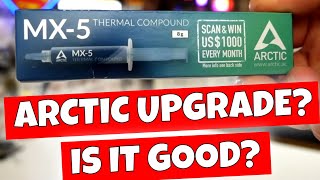 Arctic MX-4 vs MX-5 vs MX-6 Thermal Paste Review Result and general  impression