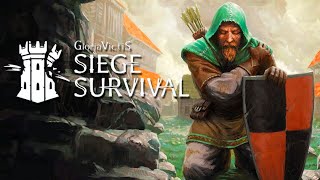Выживание в обороне средневековой базы | Siege Survival: Gloria Victis Геймплей | Часть 1