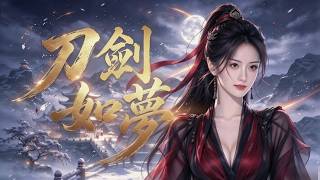 AI翻 唱超越人類情感極限？AI女聲版《刀劍如夢》：閉上眼睛，感受最震撼靈魂的經典重現！AI 也能唱出這種「俠骨柔情」#ai翻唱 #武俠經典#經典老歌#90年代金曲#懷舊金曲#經典華語流行曲#AI音樂