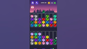 Ball Sort Master Game Level - 333 Without Boosters | Puzzle Game | #entertainment #puzzle #game