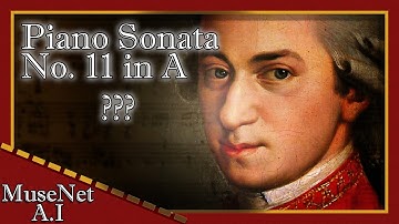 DEEP LEARNING A.I WRITES MOZART SONATA