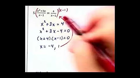 7.6b - Rational Equations - Part 2