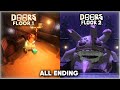 ROBLOX DOOR FLOOR 1 2 CUTSCENES ENDING The MINE The HOTEL Update RTX ON 