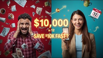 💰 How to Save $10,000 in Just 12 Months (Step-by-Step Plan)